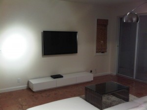 Residential Home Theater Premium Audio Visual installation by dmg Martinez Group in Miami