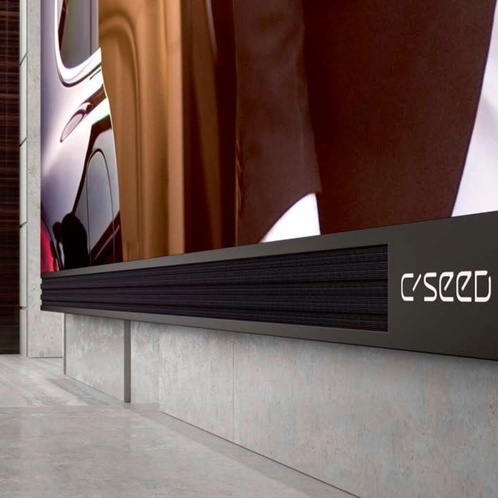 Sales, installation, and integration of C SEED Blade, The World's largest 4k TVs, in the Miami / Fort Lauderdale area.