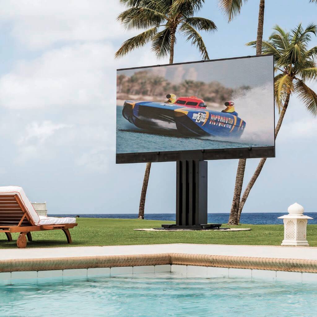 Sales, installation, and integration of C SEED 201 Foldable, Giant Outdoor MicroLED TV, in the Miami / Fort Lauderdale area. Available at dmg Martinez Group.